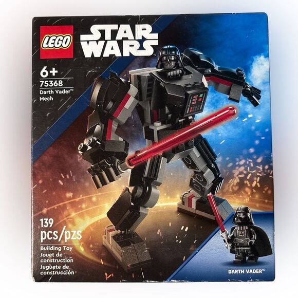 Nwt Star Wars Darth Vader mech kit 75368 discontinued - Picture 1 of 2